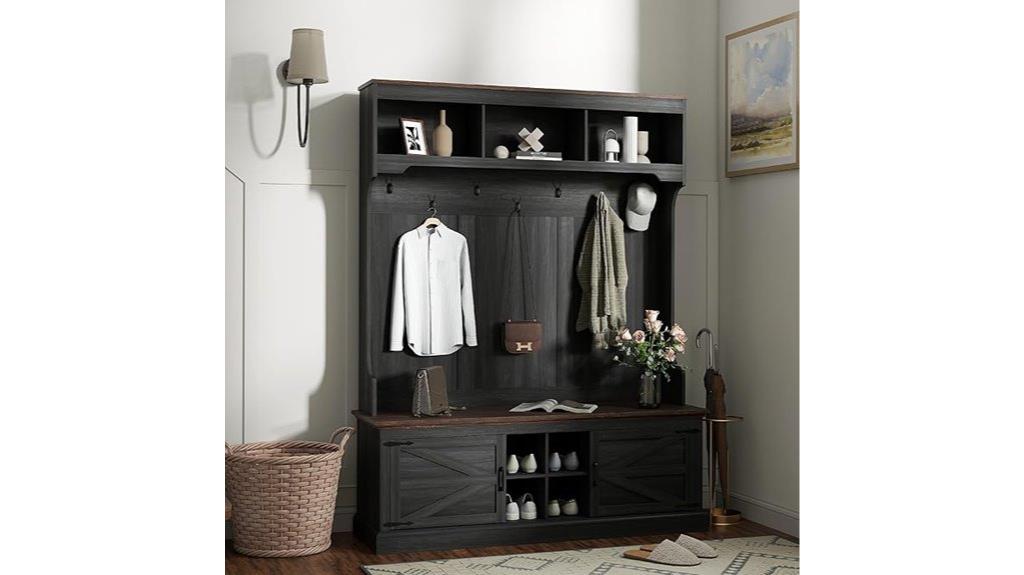 multi functional hallway organizer