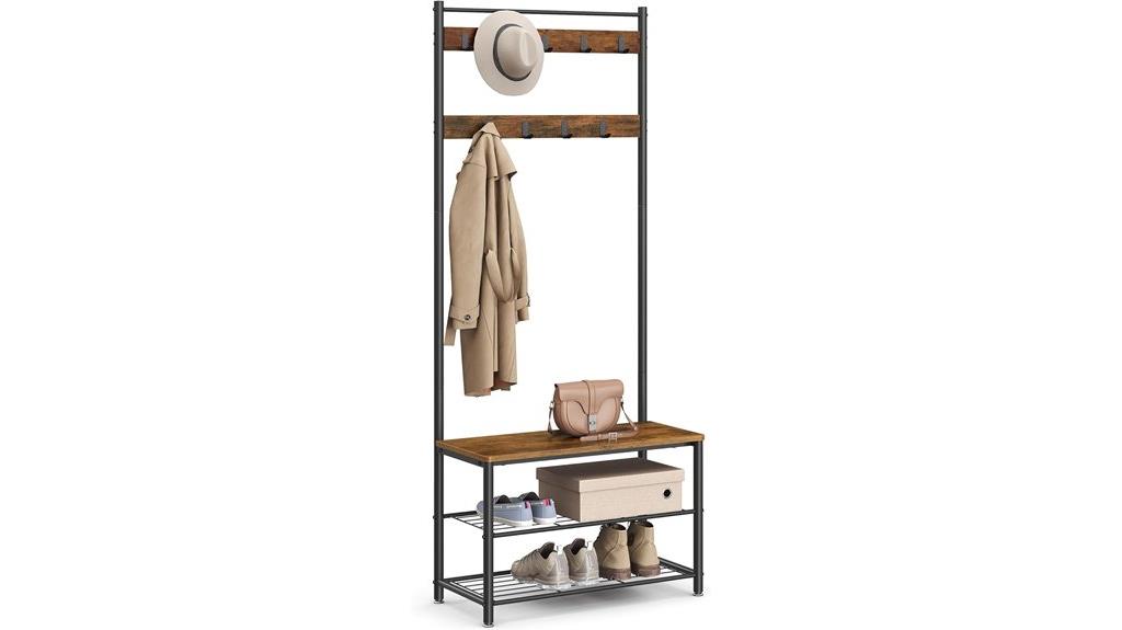 multi purpose entryway organizer