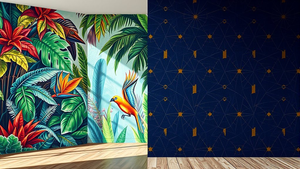 murals are easier to install