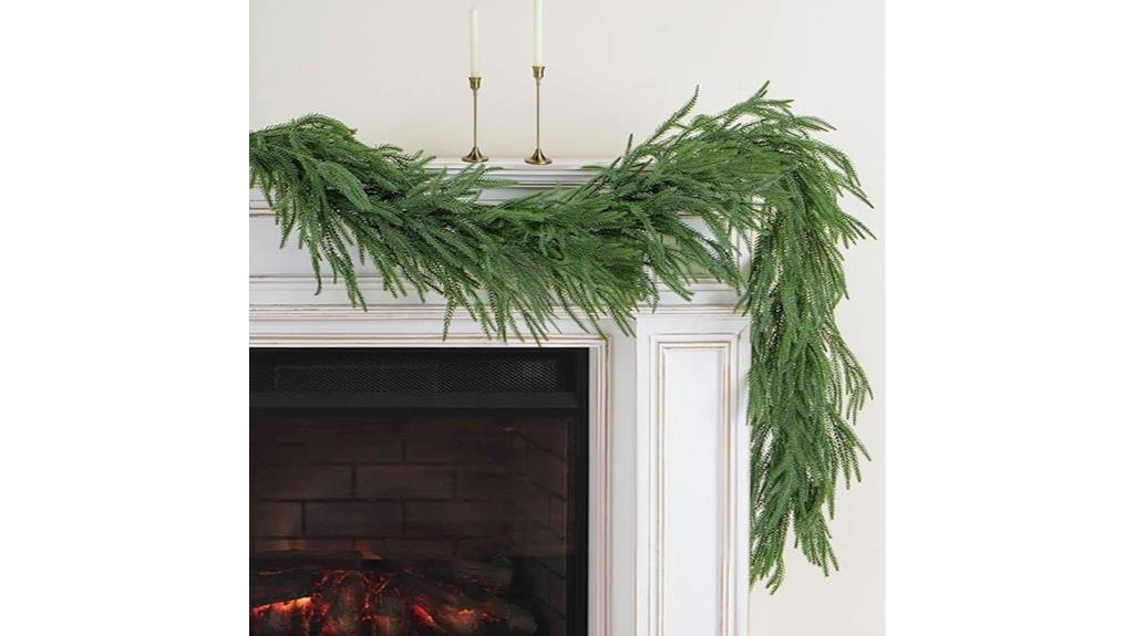 nine foot norfolk garland