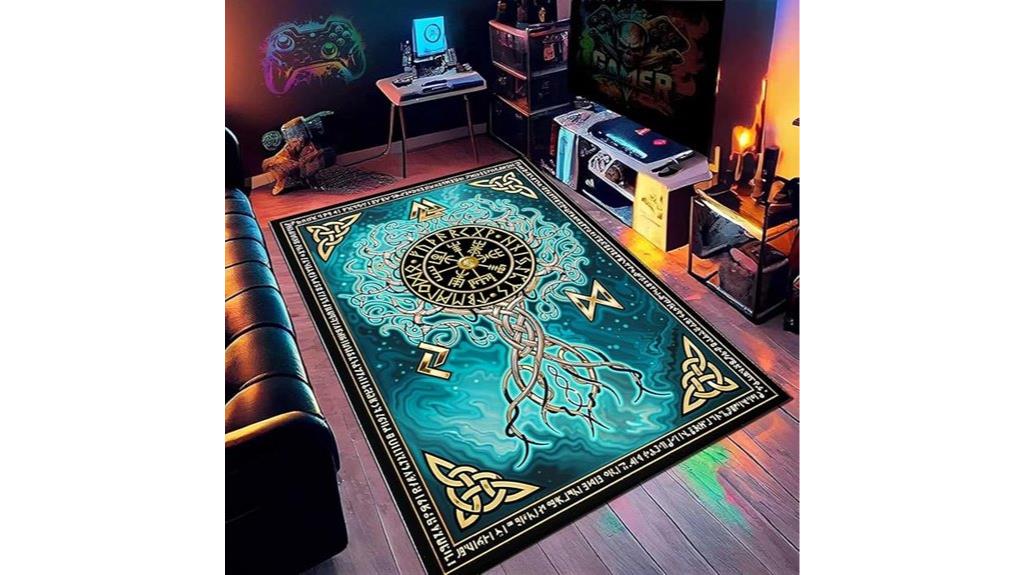 norse tree of life rug