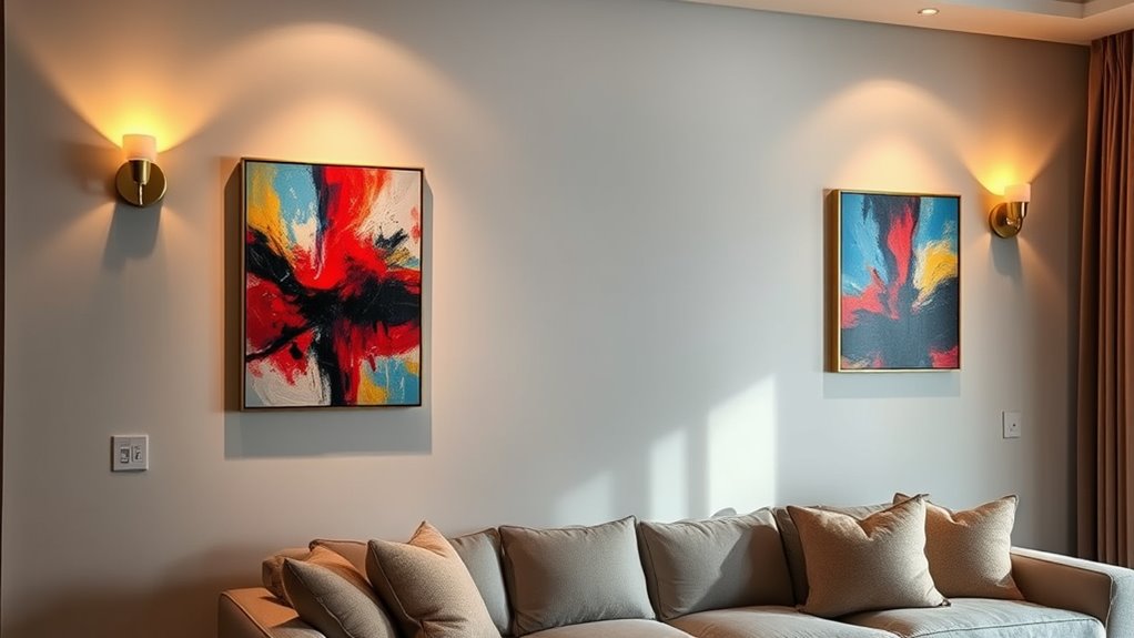 optimal art lighting choices
