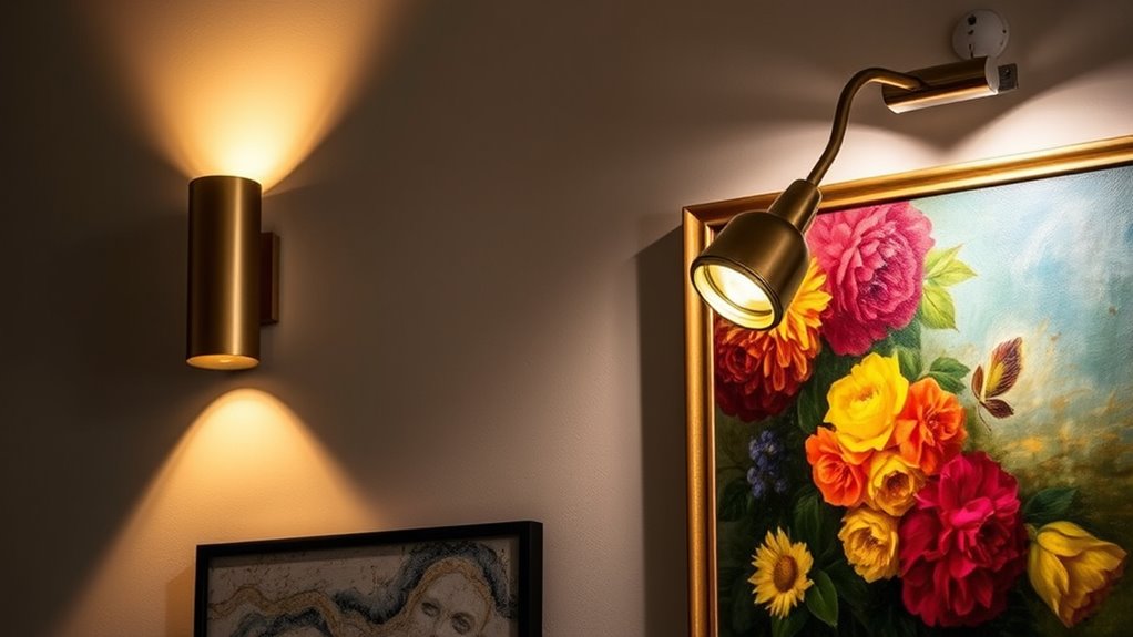optimal wall art illumination