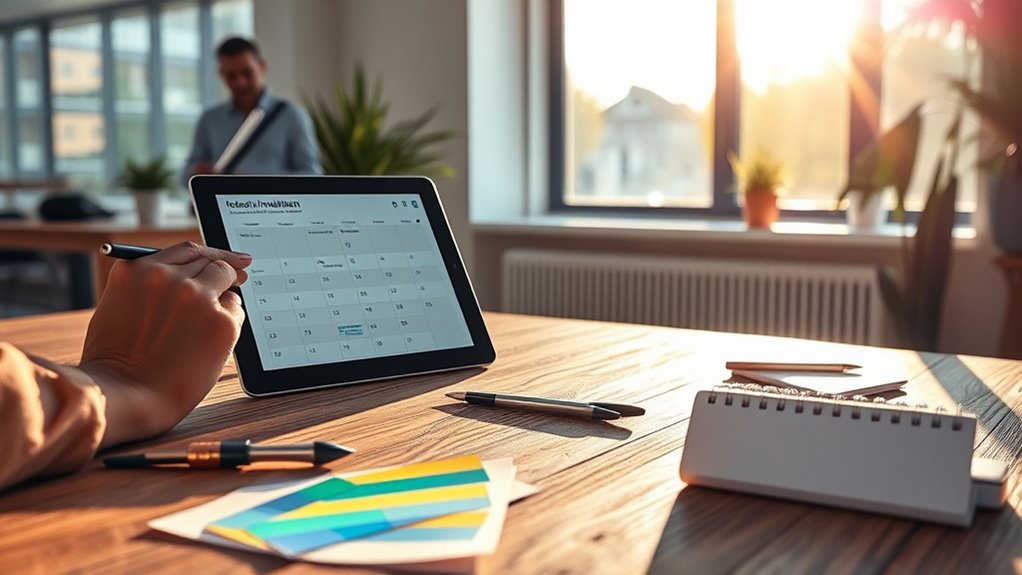 optimal wallpaper installation schedule