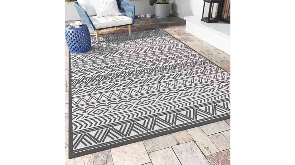 outdoor 5x8 flatweave rug