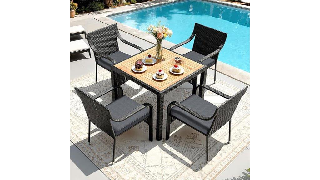 outdoor patio dining set