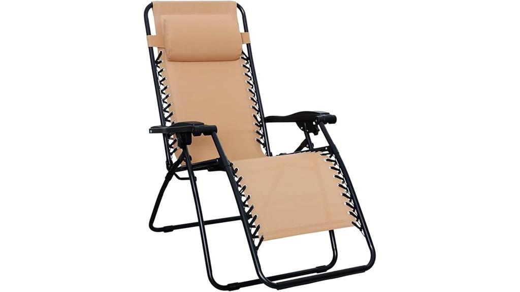 outdoor zero gravity lounge