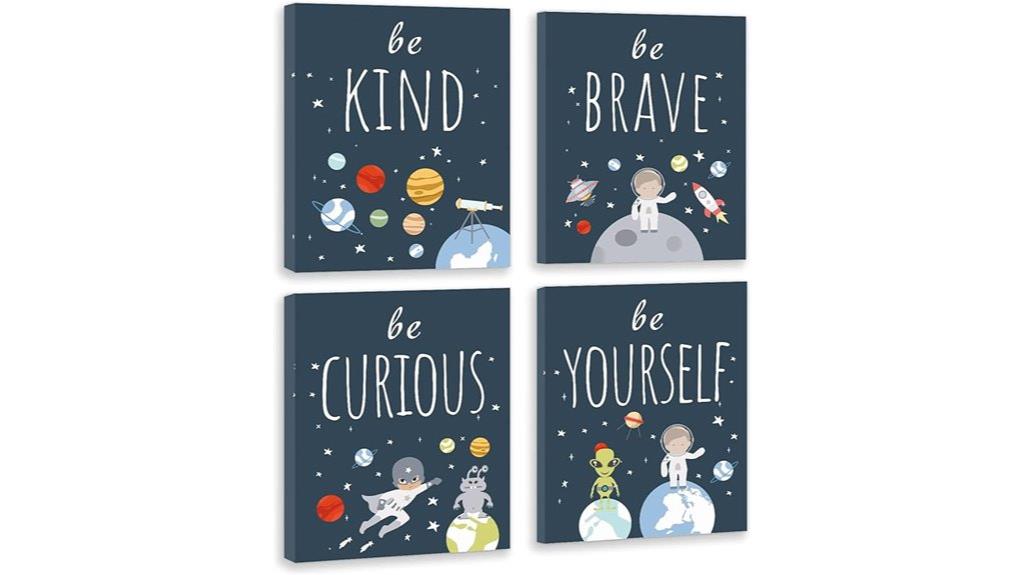 outer space wall art