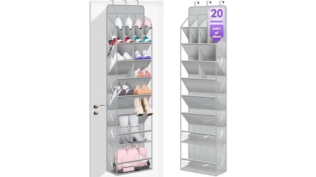 over the door shoe storage