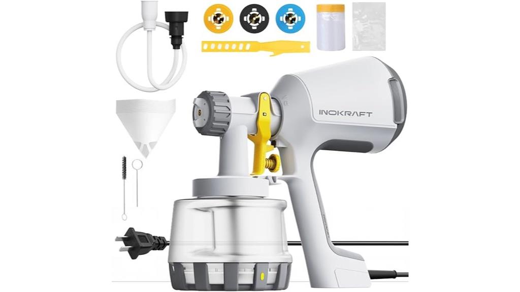 paint sprayer with cleaning kit