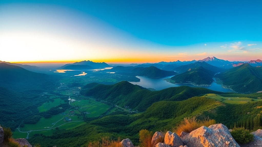 panoramic photo framing techniques