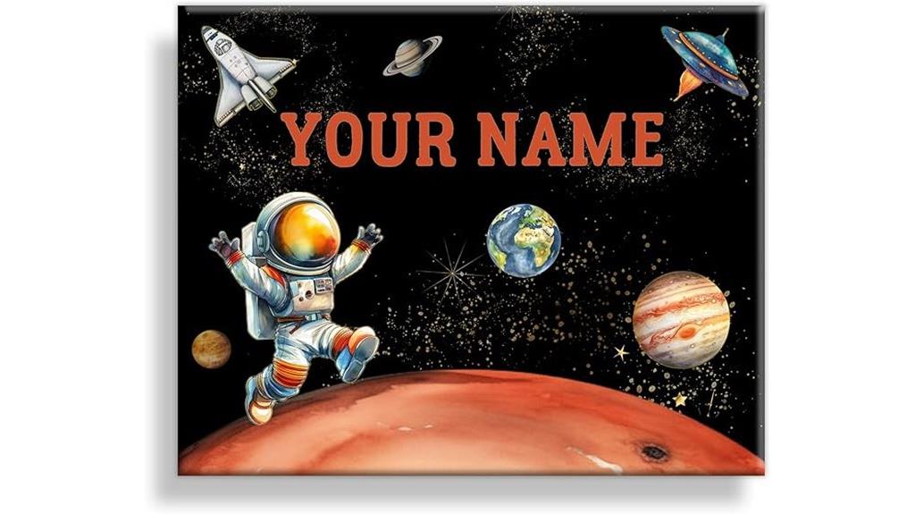 personalized kids wall art