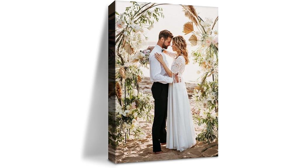 personalized photo canvas art
