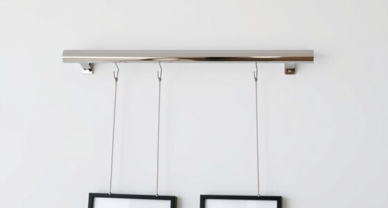 picture rail hanging methods