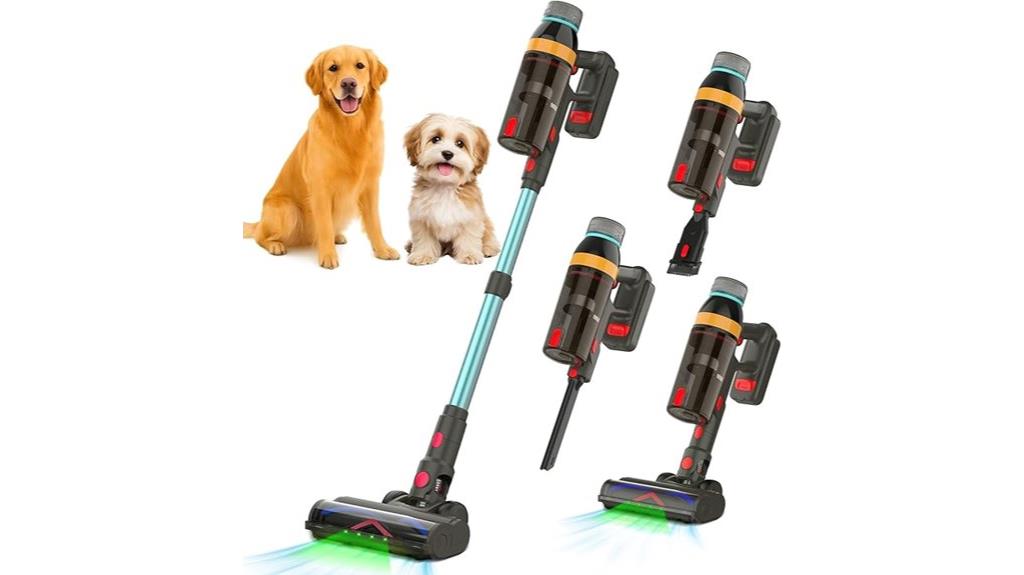 powerful cordless stick vacuum