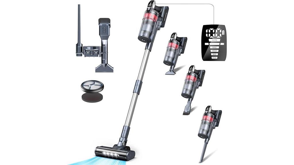 powerful cordless stick vacuum