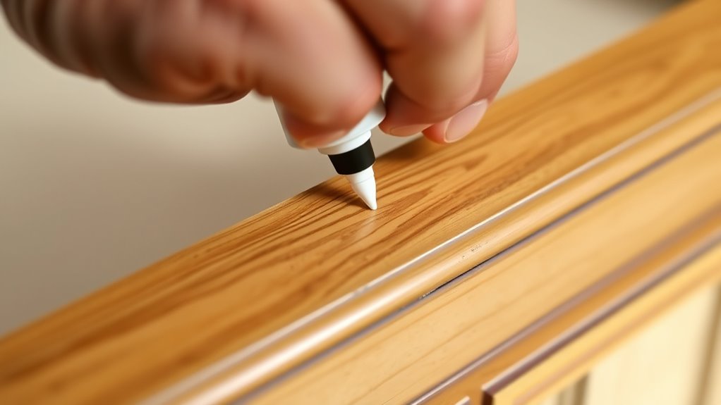 precise caulk application technique