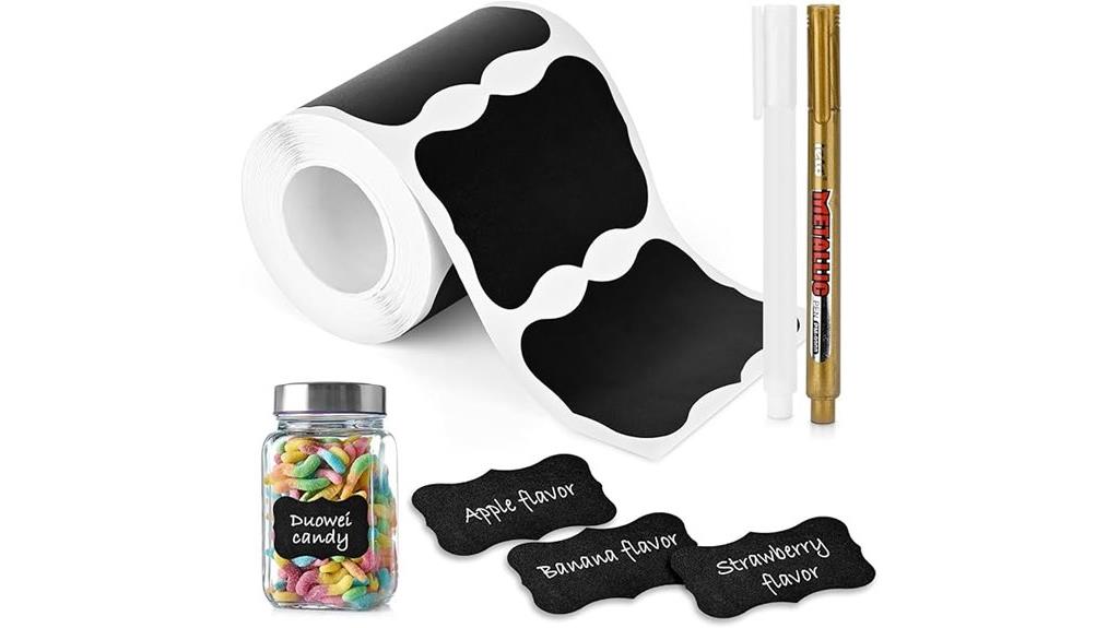 premium chalkboard labels set