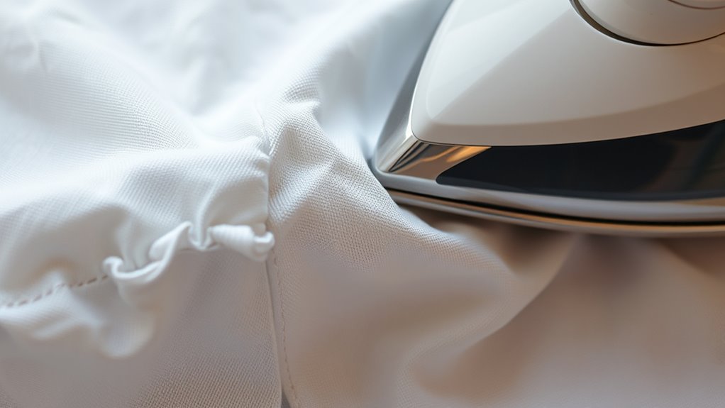 press carefully avoid distortion