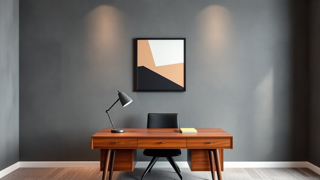 professional home office walls