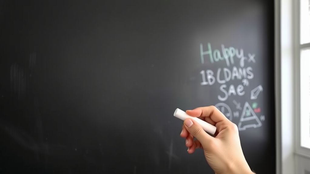 proper chalkboard wall maintenance