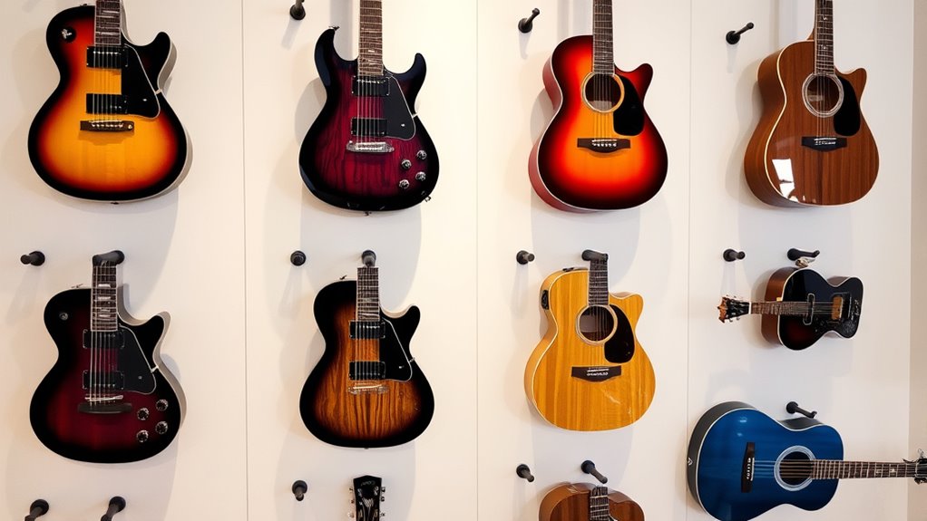 proper instrument wall hanging