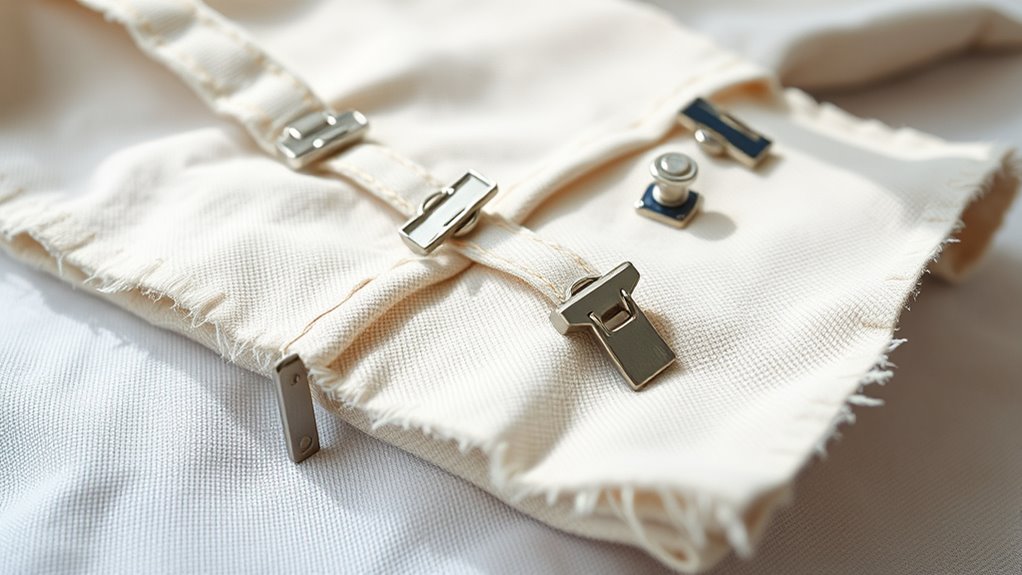 proper pinning and clipping techniques