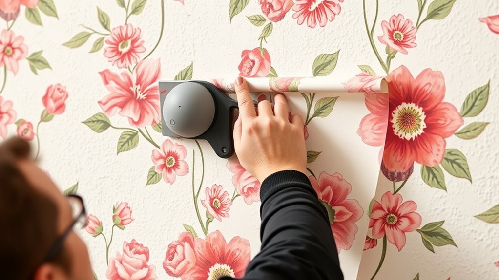 proper textured wall wallpapering