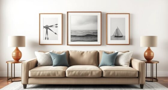 proper wall art placement