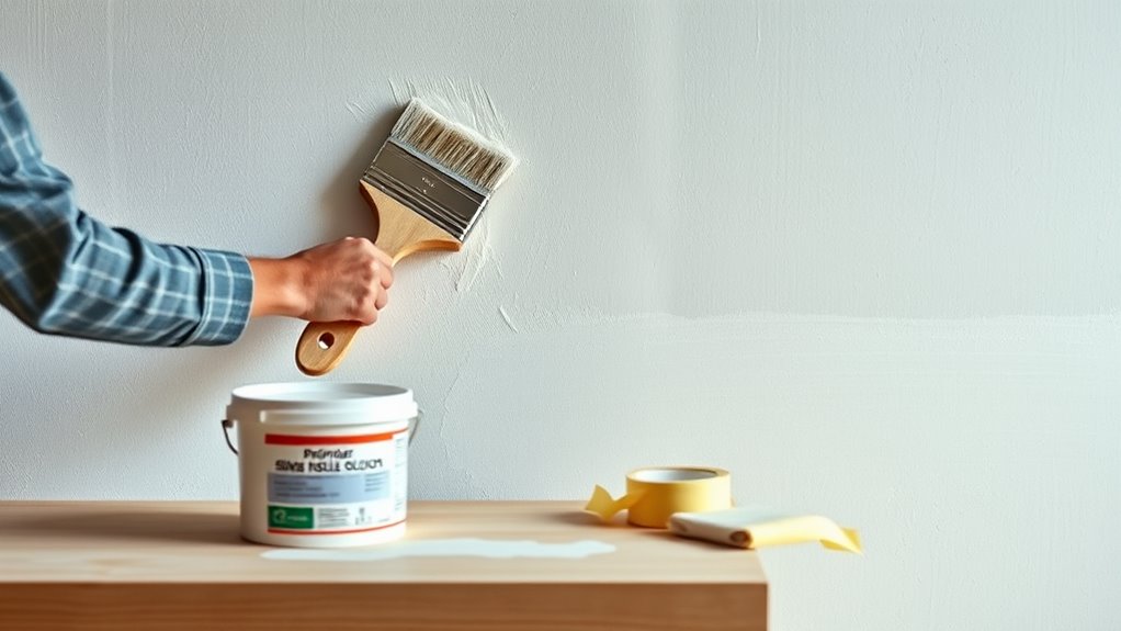 proper wall surface preparation