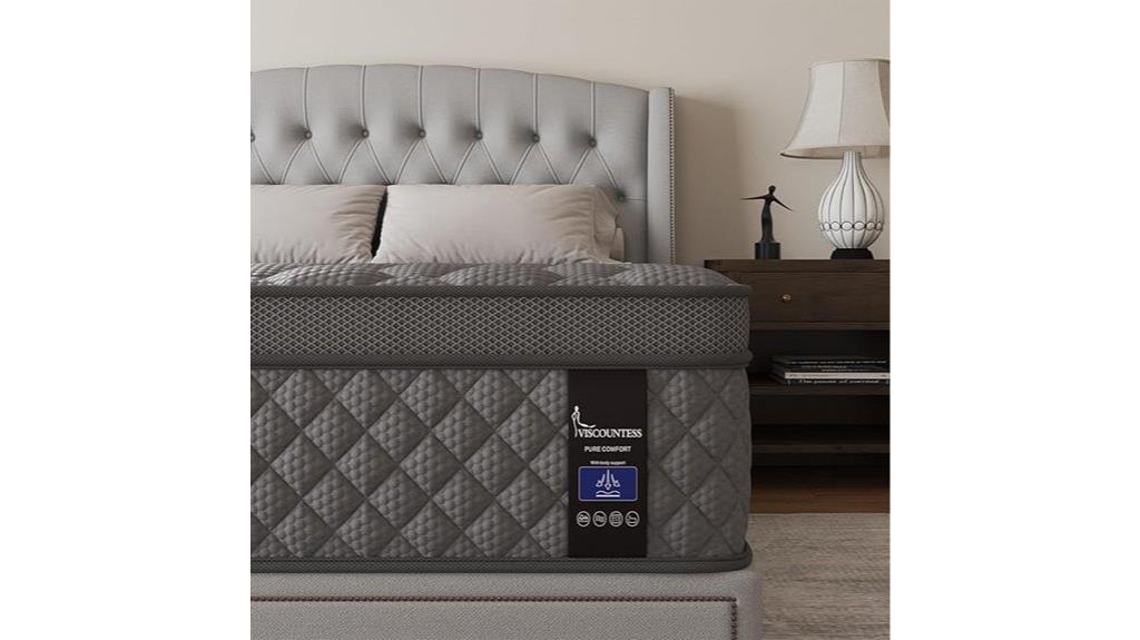 queen sized hybrid mattress