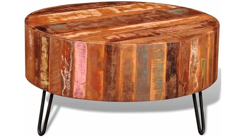 reclaimed wood coffee table