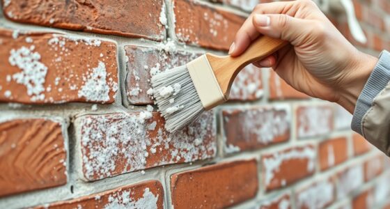 remove efflorescence prior to painting