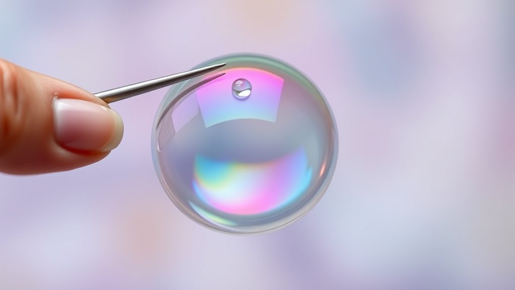 repair bubbles and edges
