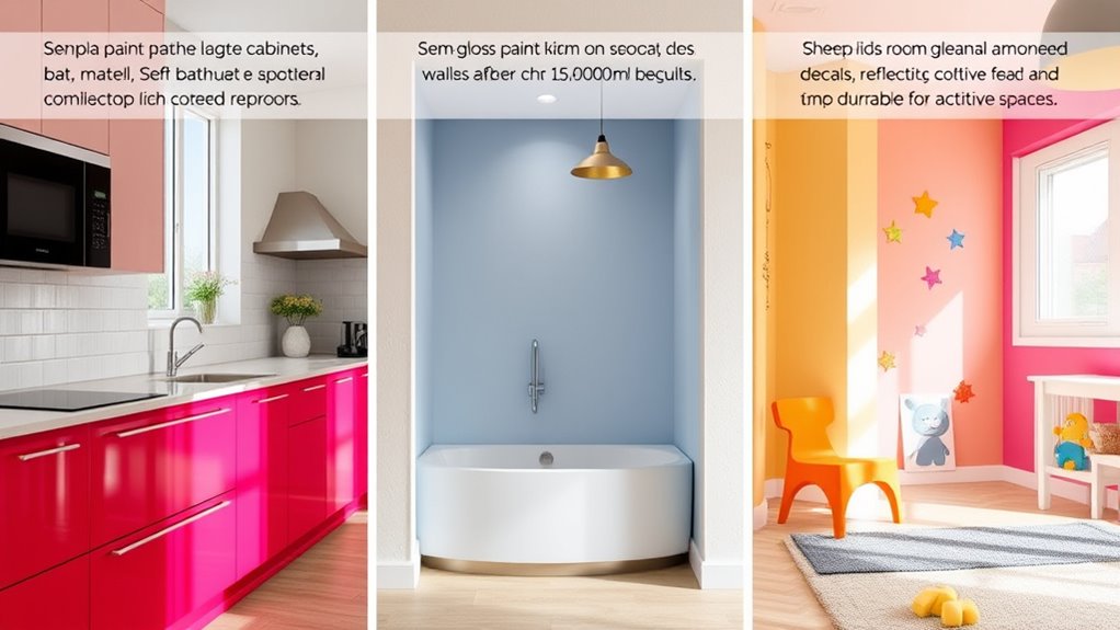 room specific paint choices