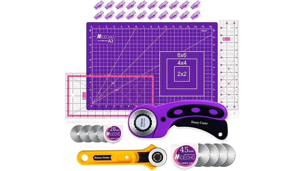 rotary cutter sewing set