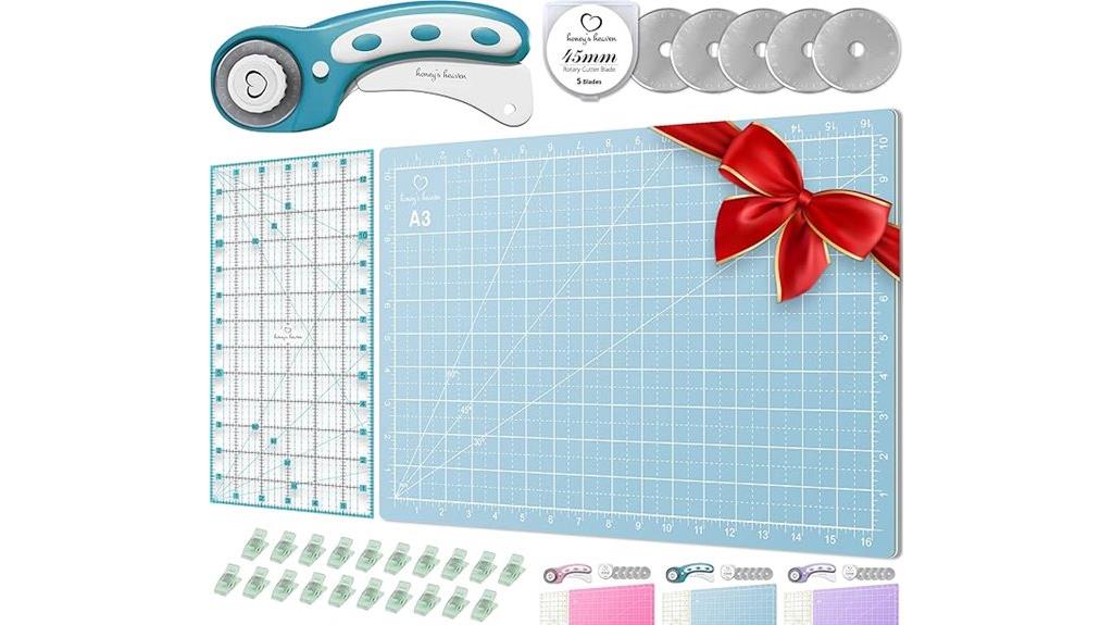 rotary cutter with mat