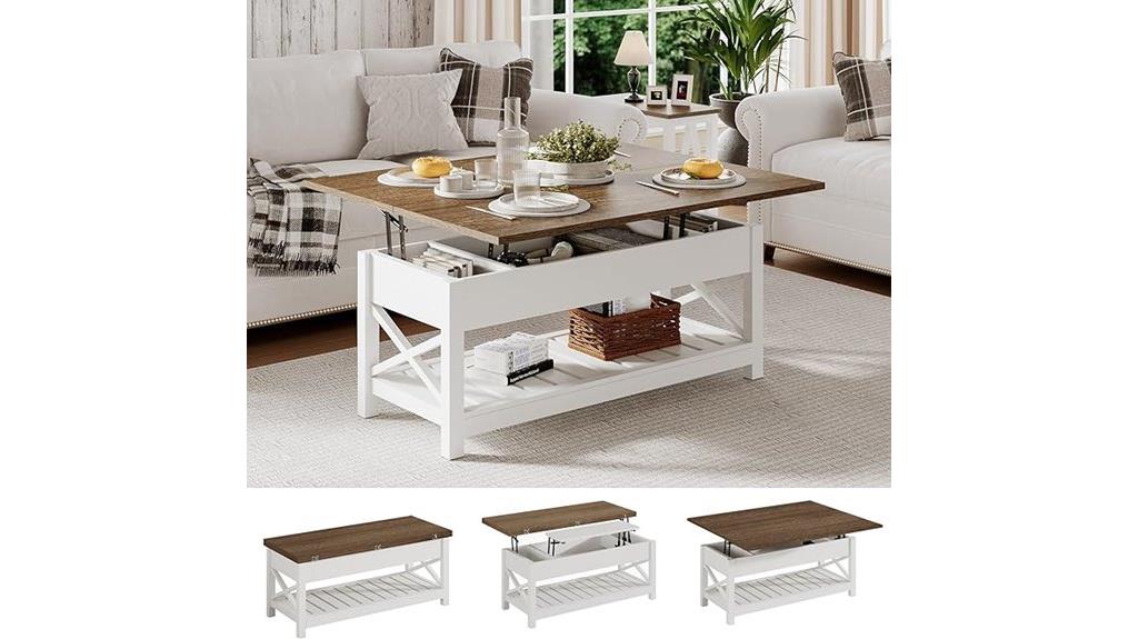 rustic farmhouse coffee table