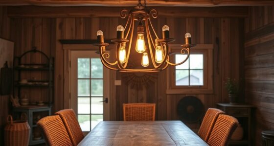 rustic farmhouse lighting ideas