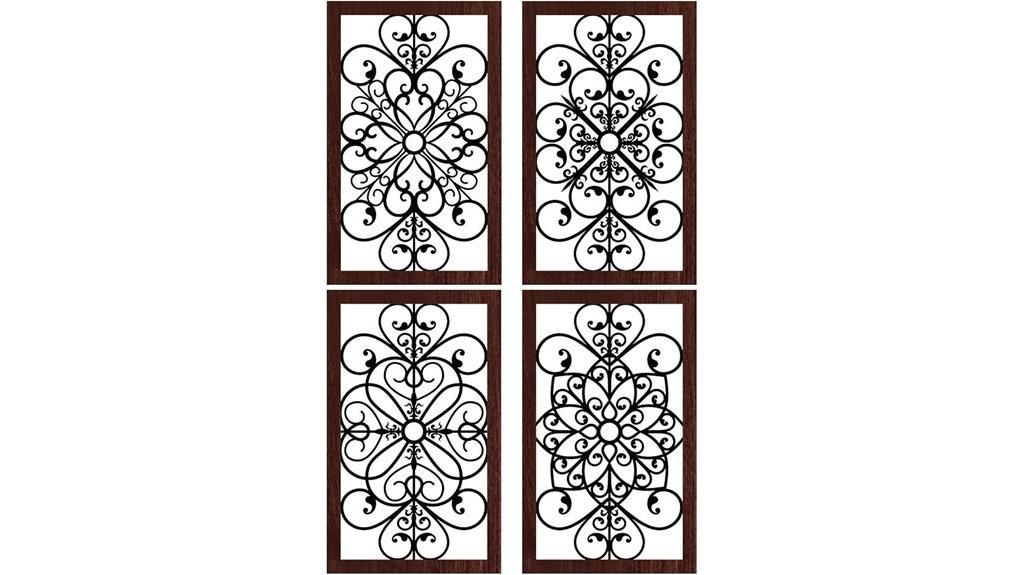 rustic wooden wall art