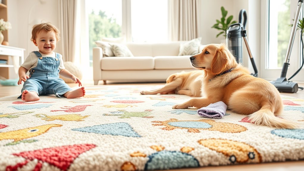 safe durable easy clean rugs