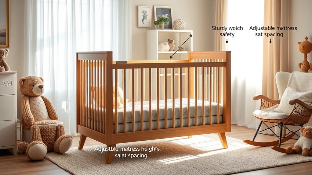safe versatile space efficient cribs