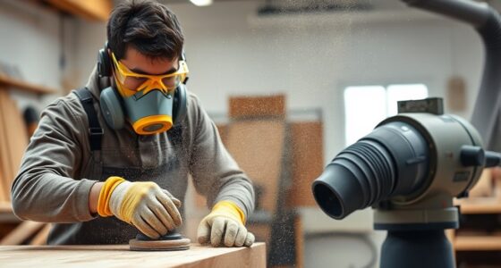 sanding dust safety measures