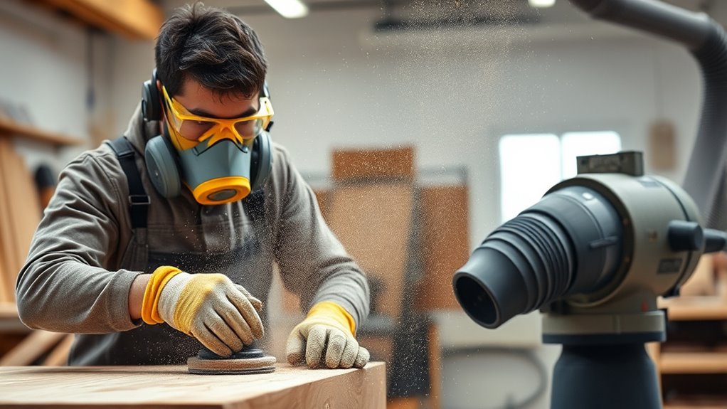 sanding dust safety measures