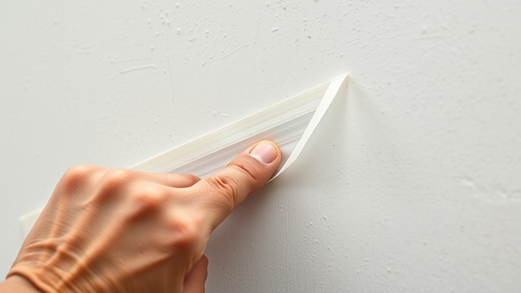 seal tape edges properly