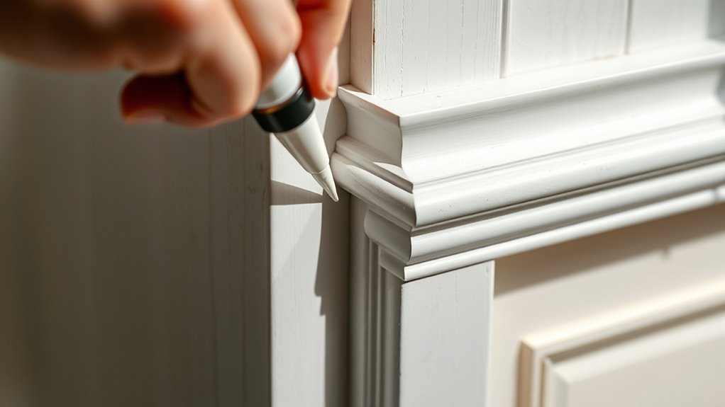 sealing millwork for cleanliness