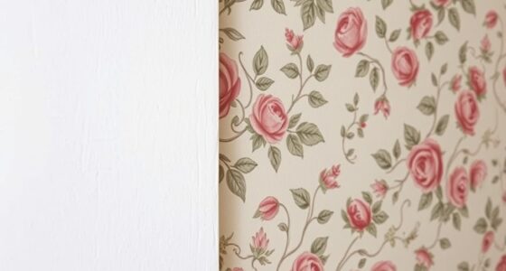seamless paint and wallpaper
