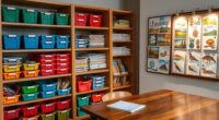 seasonal art storage rotation