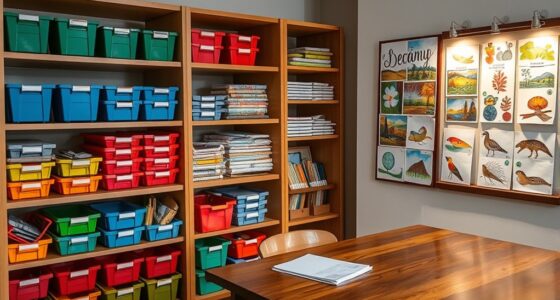 seasonal art storage rotation