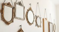secure heavy drywall mirrors